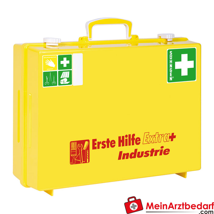 Söhngen ilk yardım çantası MT-CD sarı Extra+ ÖNORM Z 1020 2 PLUS'a göre dolgulu