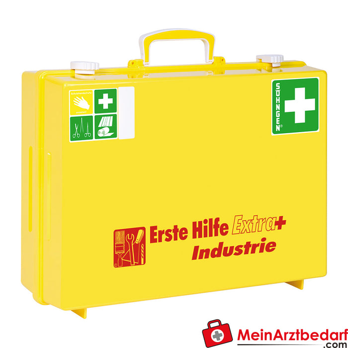 Söhngen Mallette de premiers secours MT-CD jaune Extra+ avec remplissage selon ÖNORM Z 1020 2 PLUS