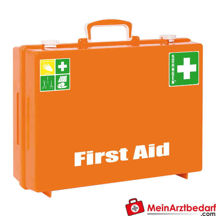 Söhngen Erste Hilfe-Koffer MT-CD leer orange Druck First Aid