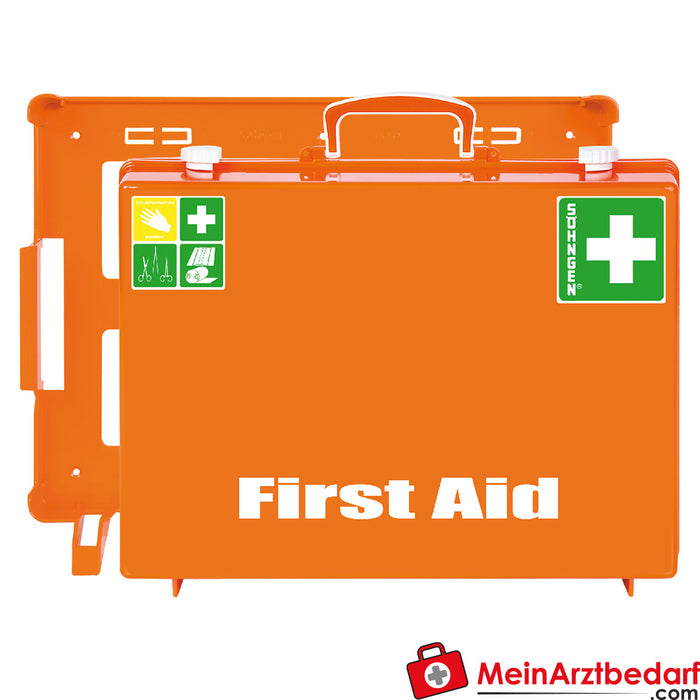 Söhngen first aid kit MT-CD empty orange print First Aid