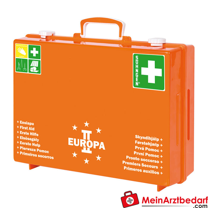 Söhngen first aid kit MT-CD empty orange SO-print EUROPA II
