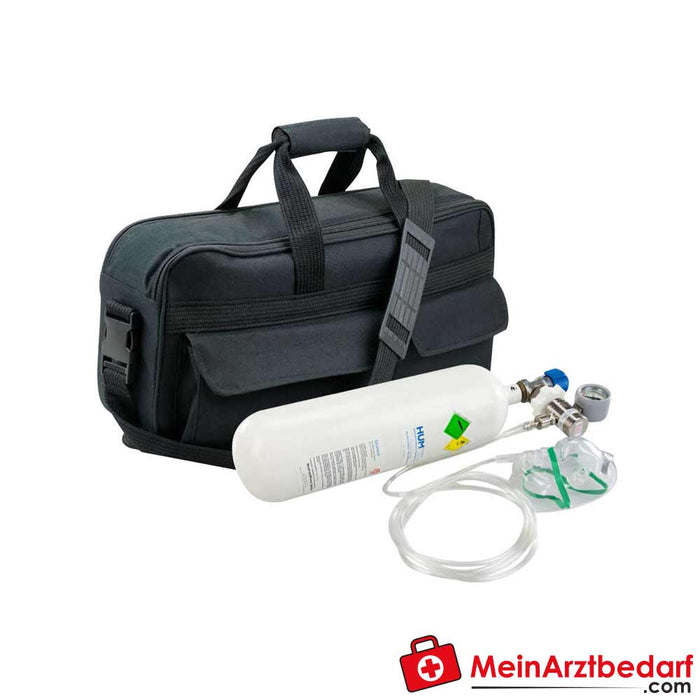 Bolsa de emergencia AEROtreat® - oxígeno, regulador de presión y mascarilla