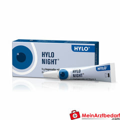 HYLO NIGHT® Augensalbe mit Vitamin A für die nächtliche Pflege der Augen, 5g.