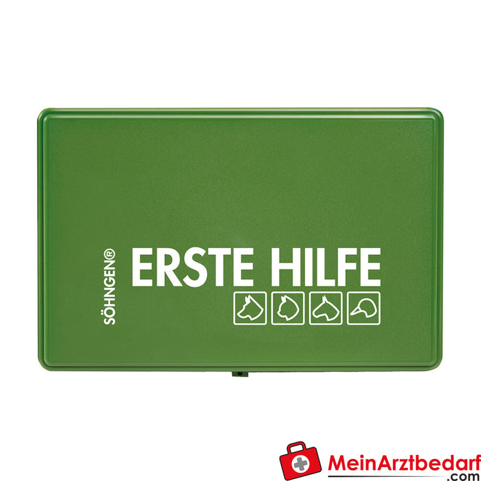 Söhngen first aid kit for animals plastic green