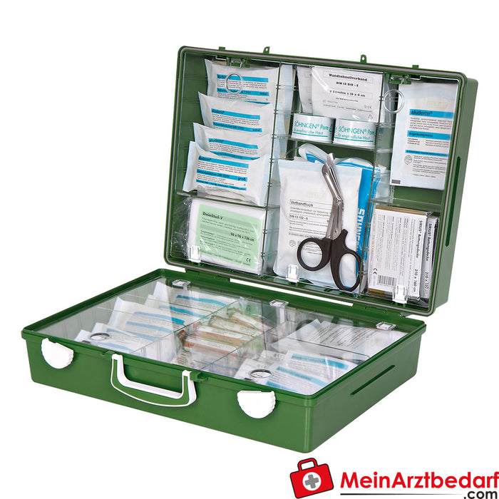 Söhngen first aid kit MT-CD green with filling standard DIN 13169