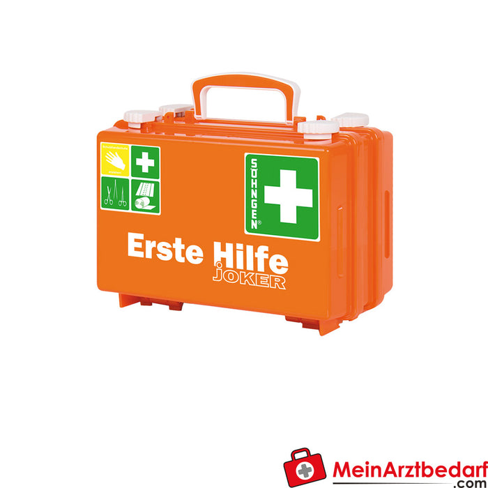 Söhngen first aid kit QUICK - CD JOKER with filling standard DIN 13157