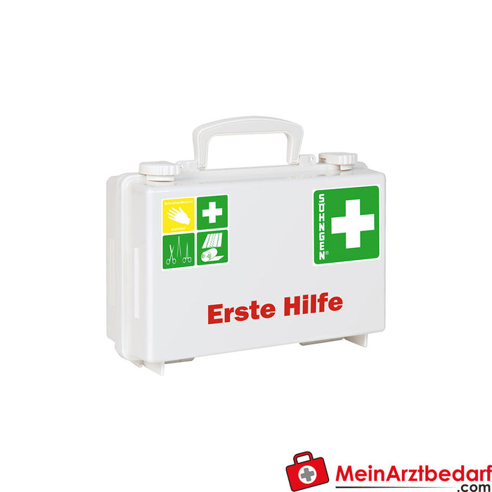 Kit di pronto soccorso Söhngen QUICK-CD bianco con riempimento standard DIN 13157