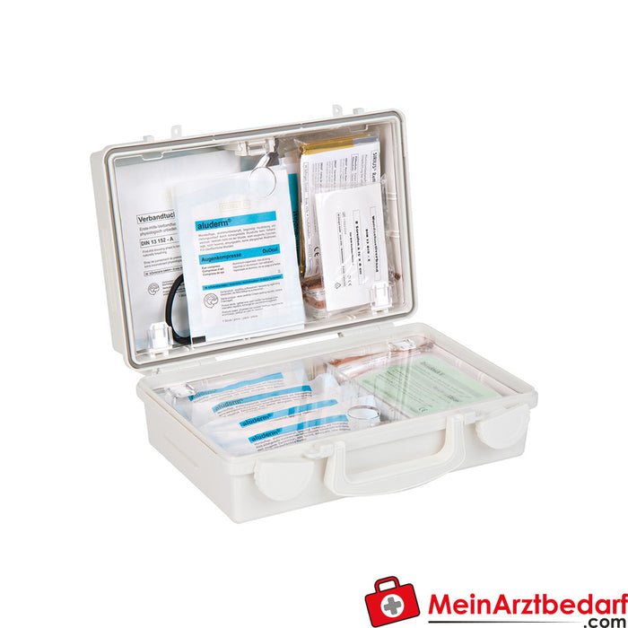 Kit di pronto soccorso Söhngen QUICK-CD bianco con riempimento standard DIN 13157