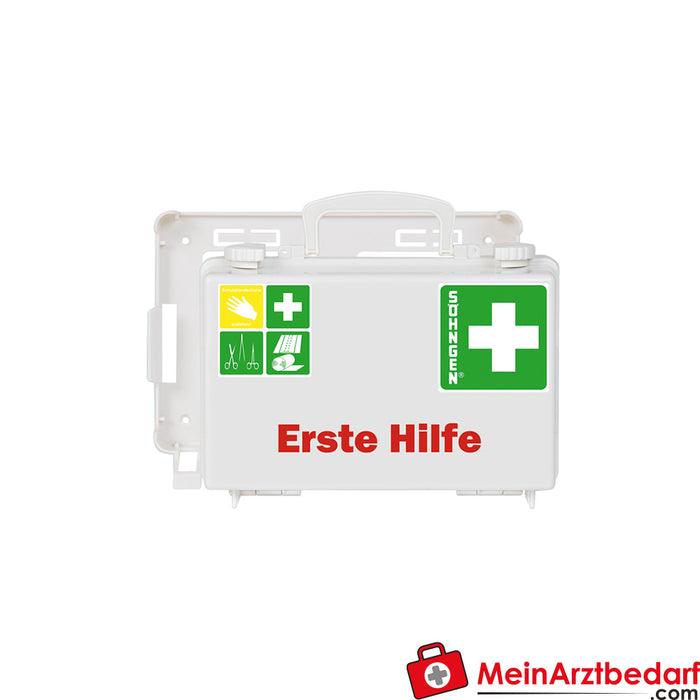 Söhngen first aid kit QUICK-CD white with filling standard DIN 13157
