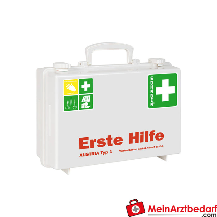 Söhngen First Aid Kit SN, CD with filling according to ÖNORM Z 1020 1