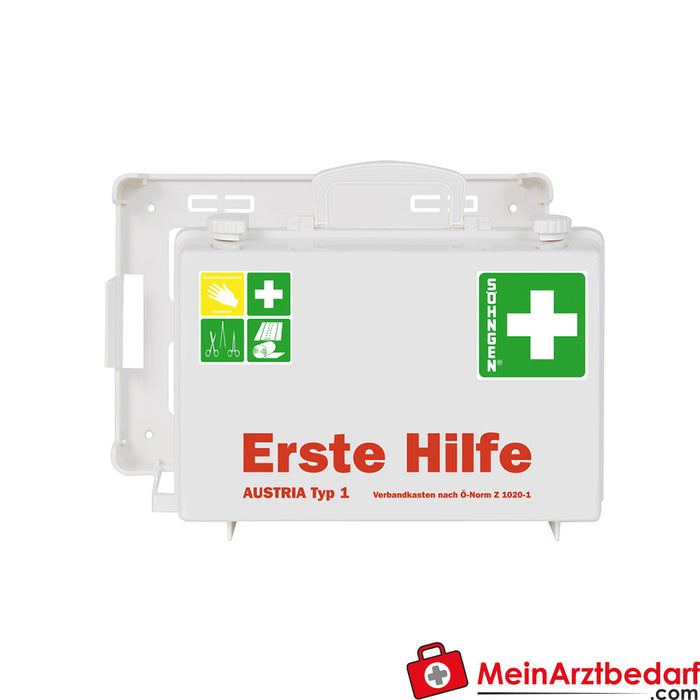 Söhngen First Aid Kit SN, CD with filling according to ÖNORM Z 1020 1