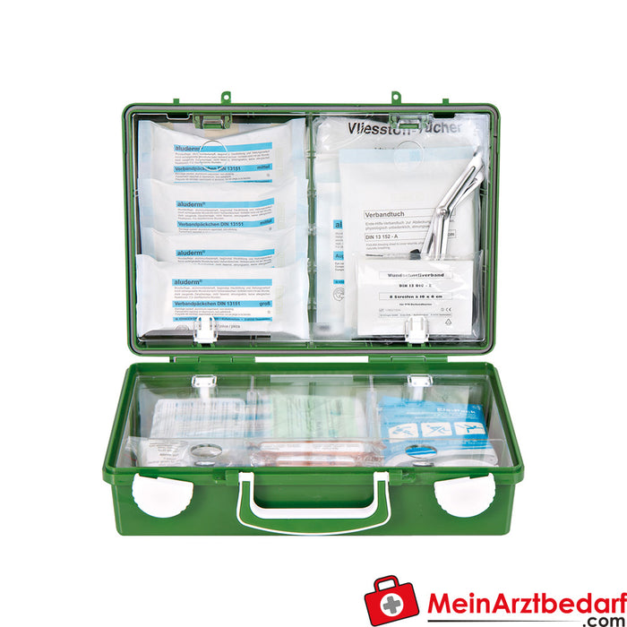 Mallette de premiers secours Söhngen SN-CD verte avec remplissage standard DIN 13157