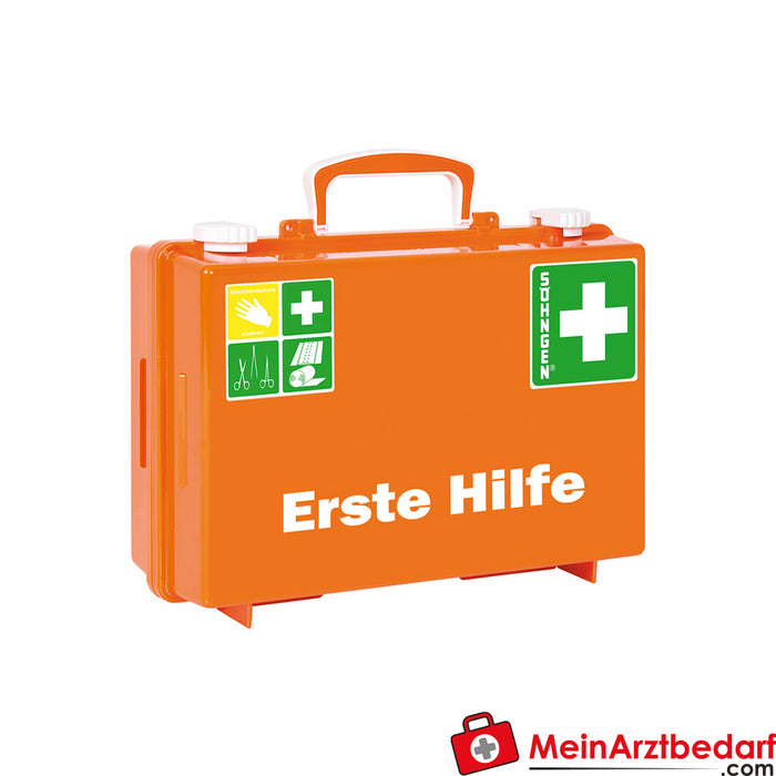 Söhngen first aid kit SN-CD orange with filling Standard ERW DIN 13157