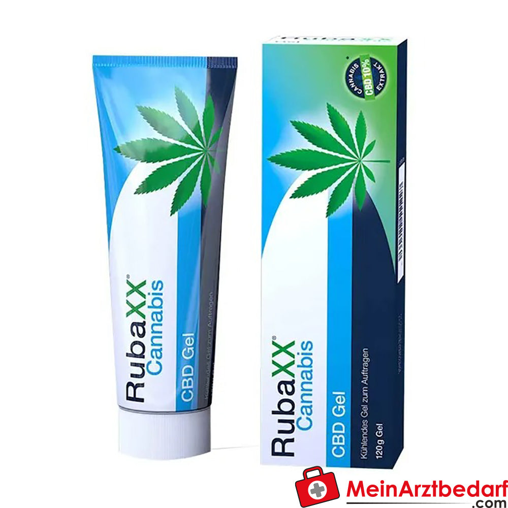 Rubaxx Cannabis CBD Gel 120ml - Schnell & Wirksam Rubaxx Cannabis CBD Gel 120ml - Schnell & Wirksam