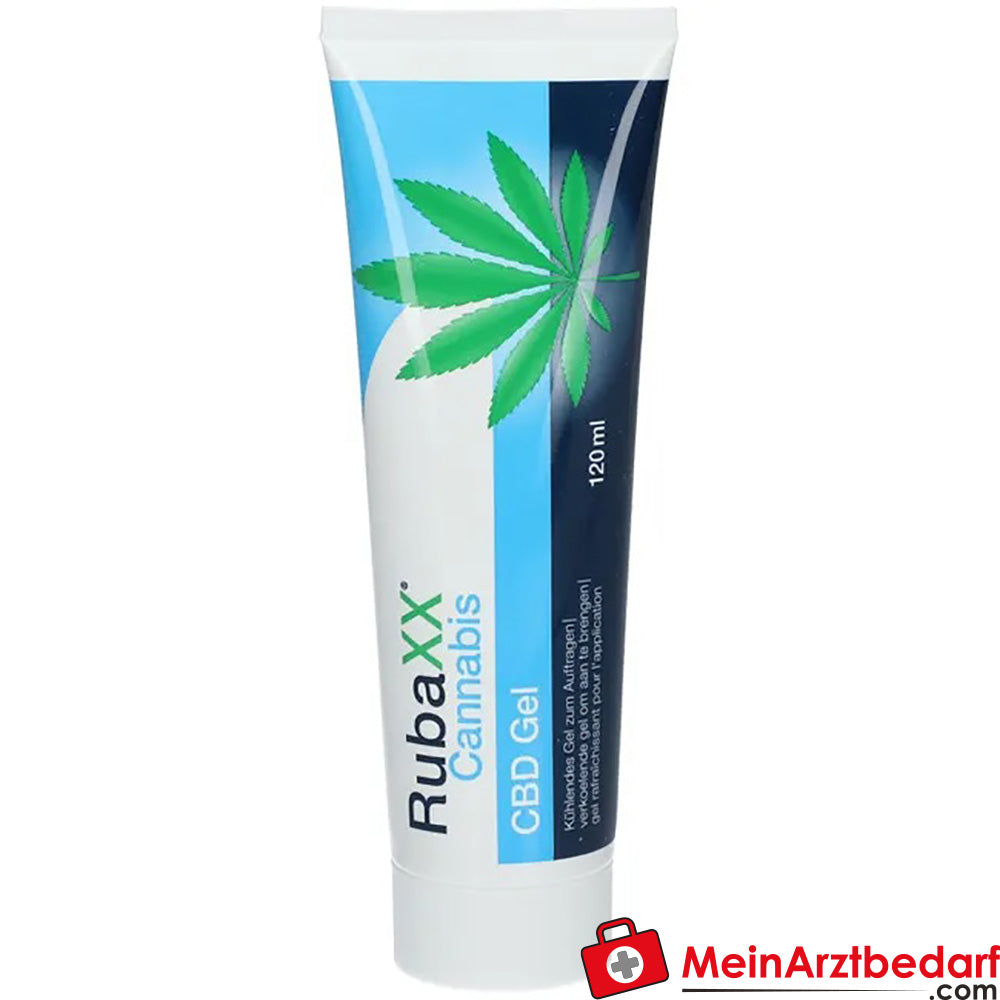 Rubaxx Cannabis CBD Gel 120ml - Schnell & Wirksam Rubaxx Cannabis CBD Gel 120ml - Schnell & Wirksam