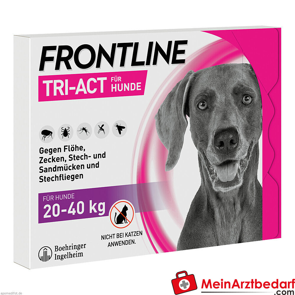 Frontline Tri-Act für Hunde (20-40 kg) 3 St