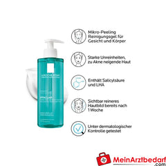 La Roche Posay Effaclar Mikro-Peeling Reinigungsgel, 200ml.