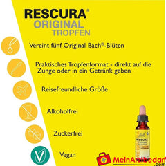 Bach® Original RESCURA™ ORIGINAL Tropfen alkoholfrei, 10ml.