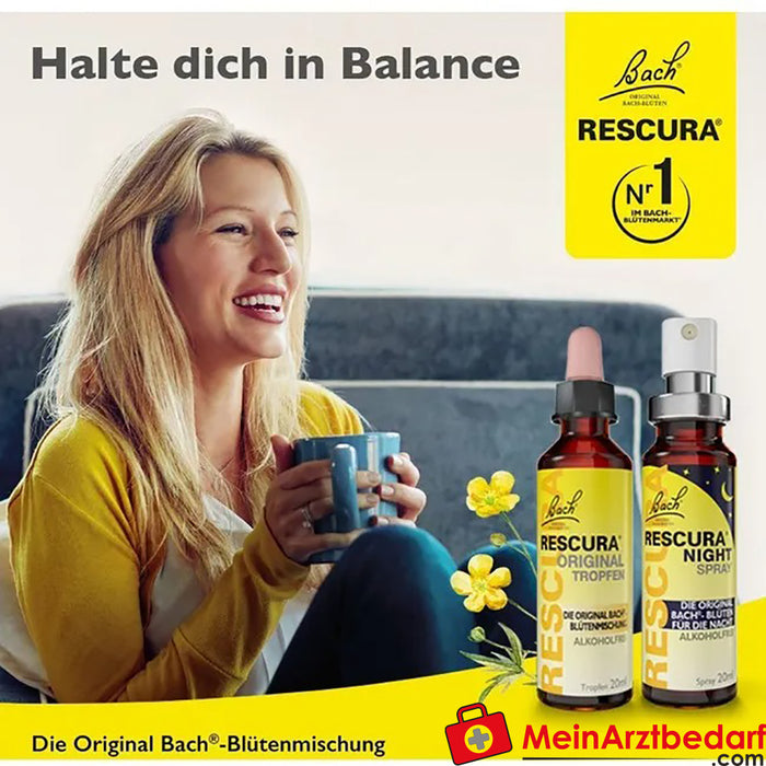 Bach® Original RESCURA™ ORIGINAL gocce senza alcool, 10ml