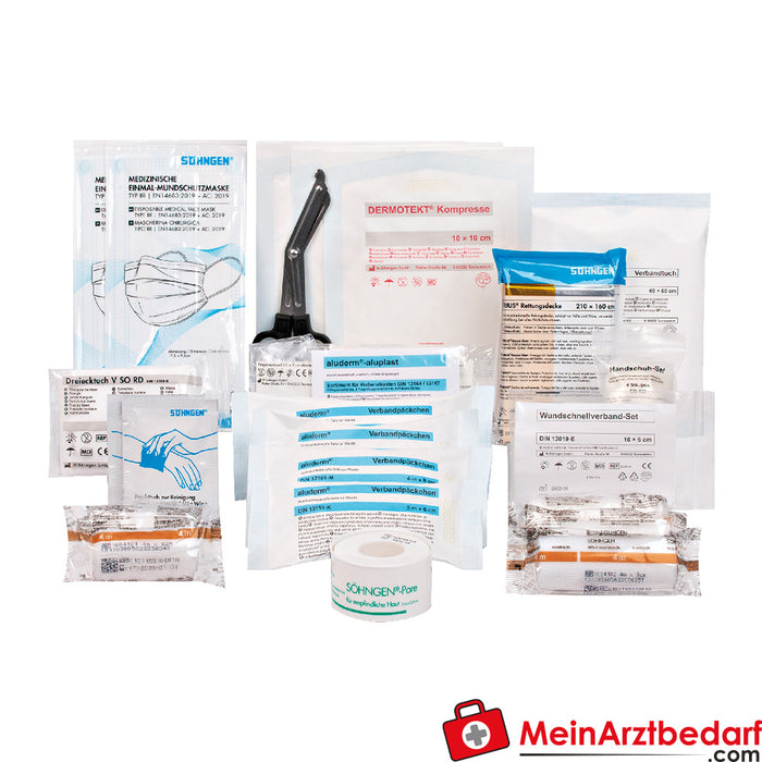 Söhngen filling standard DIN 13164 car first aid kit