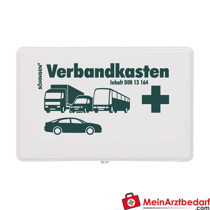 Car first aid kit KU with filling standard DIN 13164