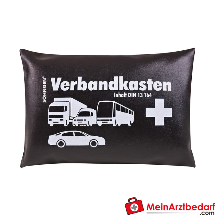 Söhngen car first-aid cushion black with filling Standard DIN 13164