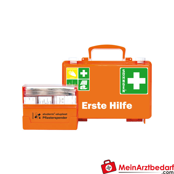 Söhngen Combi Set Kit di primo soccorso QUICK CD e dispensatore di cerotti