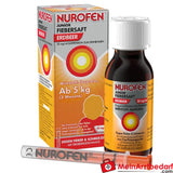Nurofen Junior Fiebersaft Erdbeer 20mg/ml.