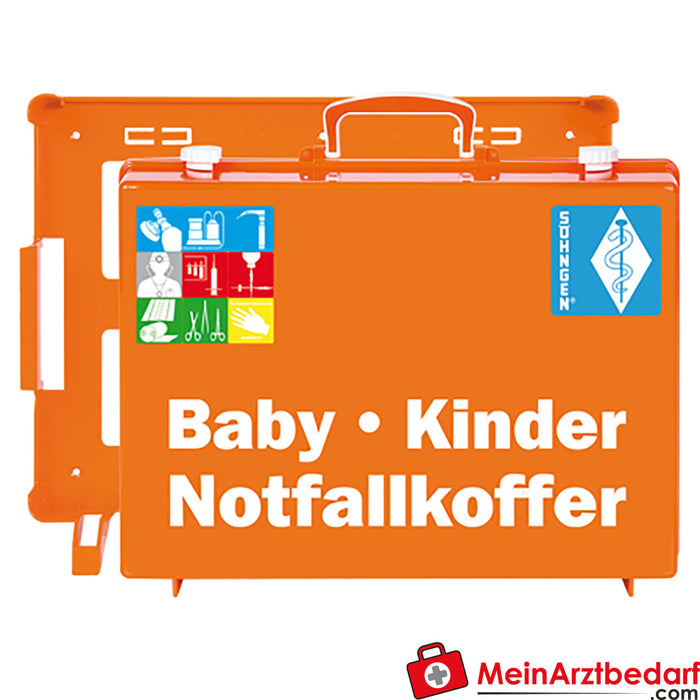 Söhngen Kit de emergência para bebés e crianças MT-CD laranja