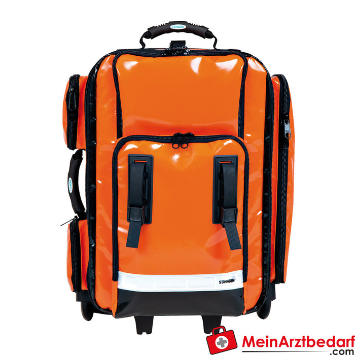 Söhngen NumberOne Back'n'Roll Sac à dos d'urgence vide avec roulettes incl. 3 grandes - 2 petites poches modulaires