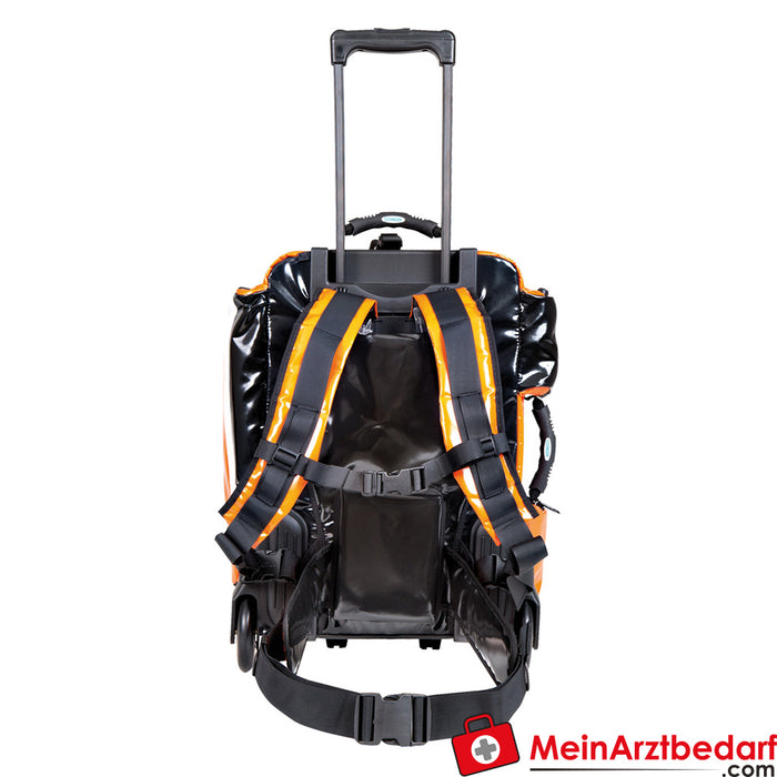 Söhngen NumberOne Back'n'Roll Sac à dos d'urgence vide avec roulettes incl. 3 grandes - 2 petites poches modulaires