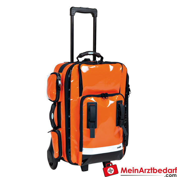 Söhngen NumberOne Back'n'Roll Sac à dos d'urgence vide avec roulettes incl. 3 grandes - 2 petites poches modulaires