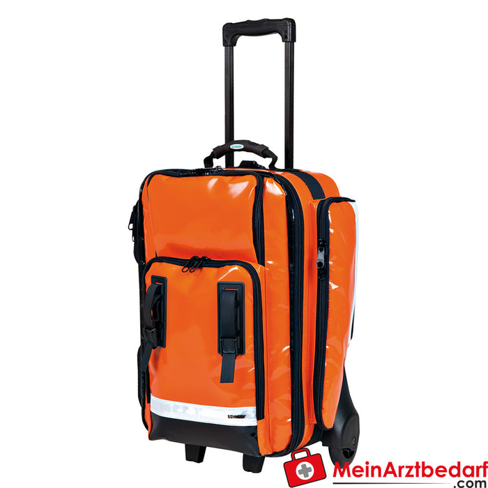 Söhngen NumberOne Back'n'Roll Sac à dos d'urgence vide avec roulettes incl. 3 grandes - 2 petites poches modulaires