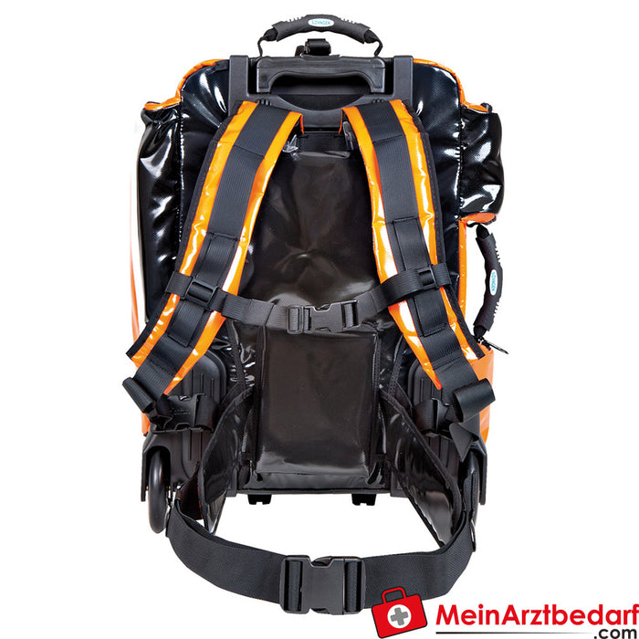 Söhngen NumberOne Back'n'Roll Notfallrucksack leer mit Rollen incl. 3 große - 2 kleine Modultaschen