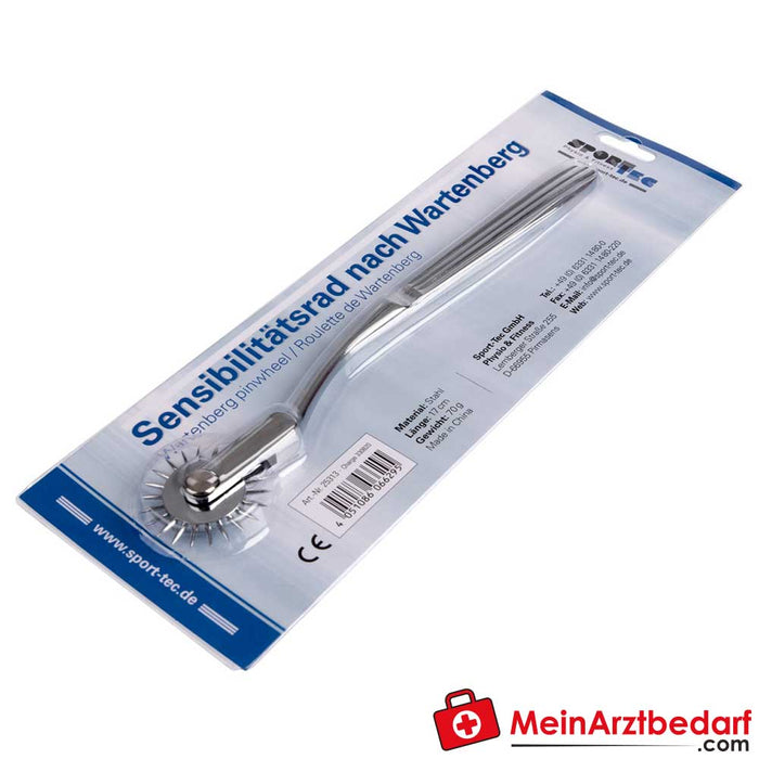 Rueda de sensibilidad según Wartenberg