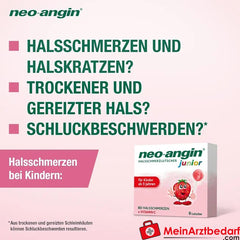 neo-angin® HALSSCHMERZLUTSCHER junior, 8 St..