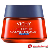 Vichy Liftactiv Collagen Specialist Nacht: Anti-Aging Nachtcreme, 50ml.