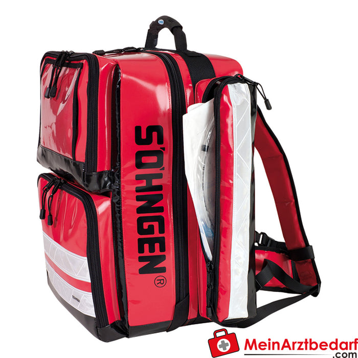 Söhngen Mochila de emergência PROFiL vazia, incluindo 3 sacos grandes - 2 sacos pequenos para módulos