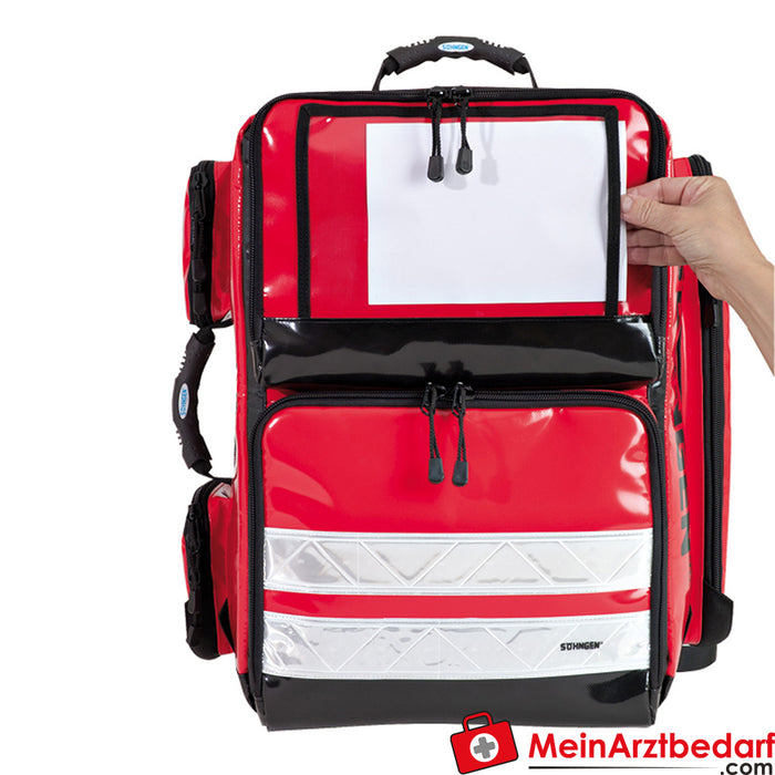 Söhngen PROFiL 应急空背包，包括 3 个大模块包和 2 个小模块包