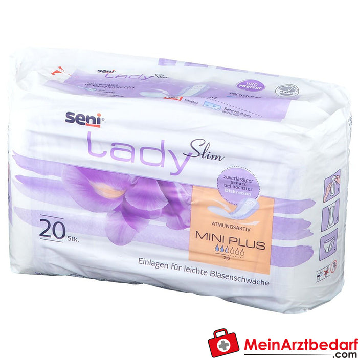 seni® Lady Slim Mini Plus, 20 unid.