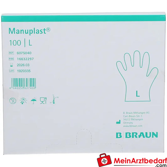 Manuplast® Einmalhandschuhe Gr. L, 100 St..