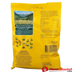 Ricola® Schweizer Kräuterzucker mit Zucker, 75g.