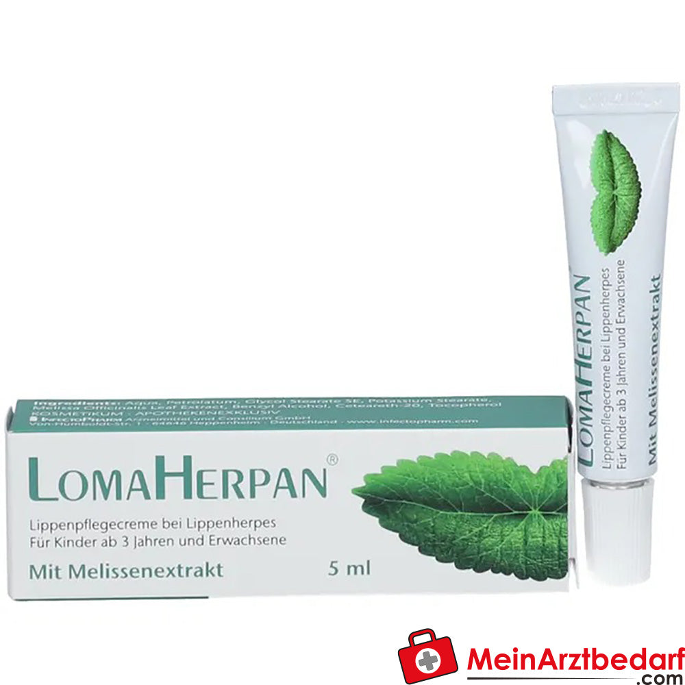 LomaHerpan® Lippenpflegecreme, 5ml.