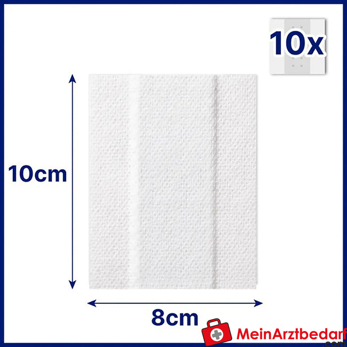 Hansaplast Sensitive 1 m x 8 cm, 1 unidade.