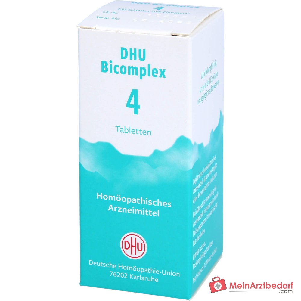 DHU Bicomplex 4 Tabletten mit Calcium fluoratum