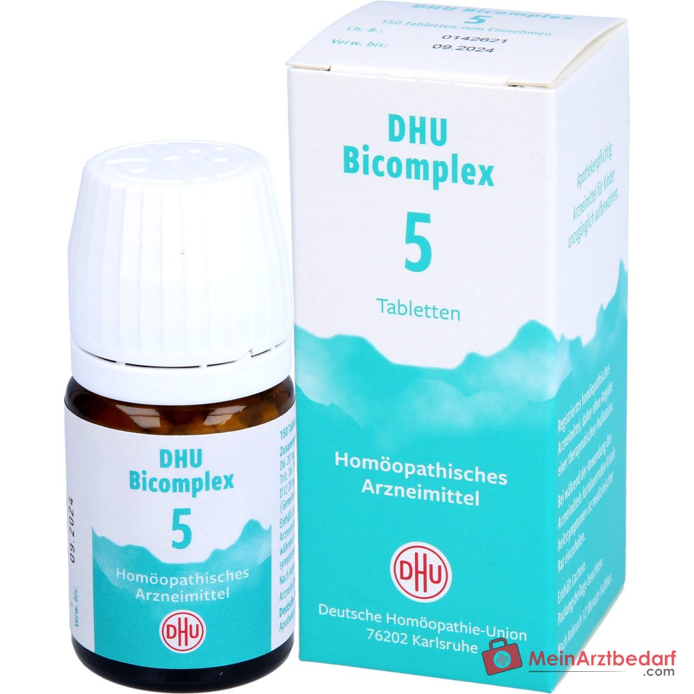 DHU Bicomplex 5 Mineraalzouten Tabletten (calcium phosphoricum, kalium phosphoricum, natrium chloratum)