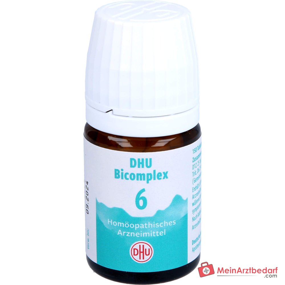 DHU Bicomplex 6 Ferum phosphoricum D12, Kalium chloratum/phosphoricum/sulfuricum D6 comprimés