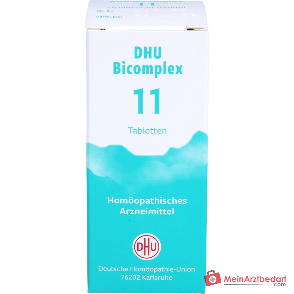 DHU Bicomplex 11 tabletek soli mineralnych D6/D12