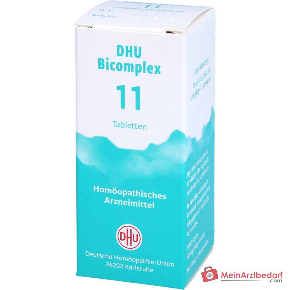 DHU Bicomplex 11 tabletek soli mineralnych D6/D12