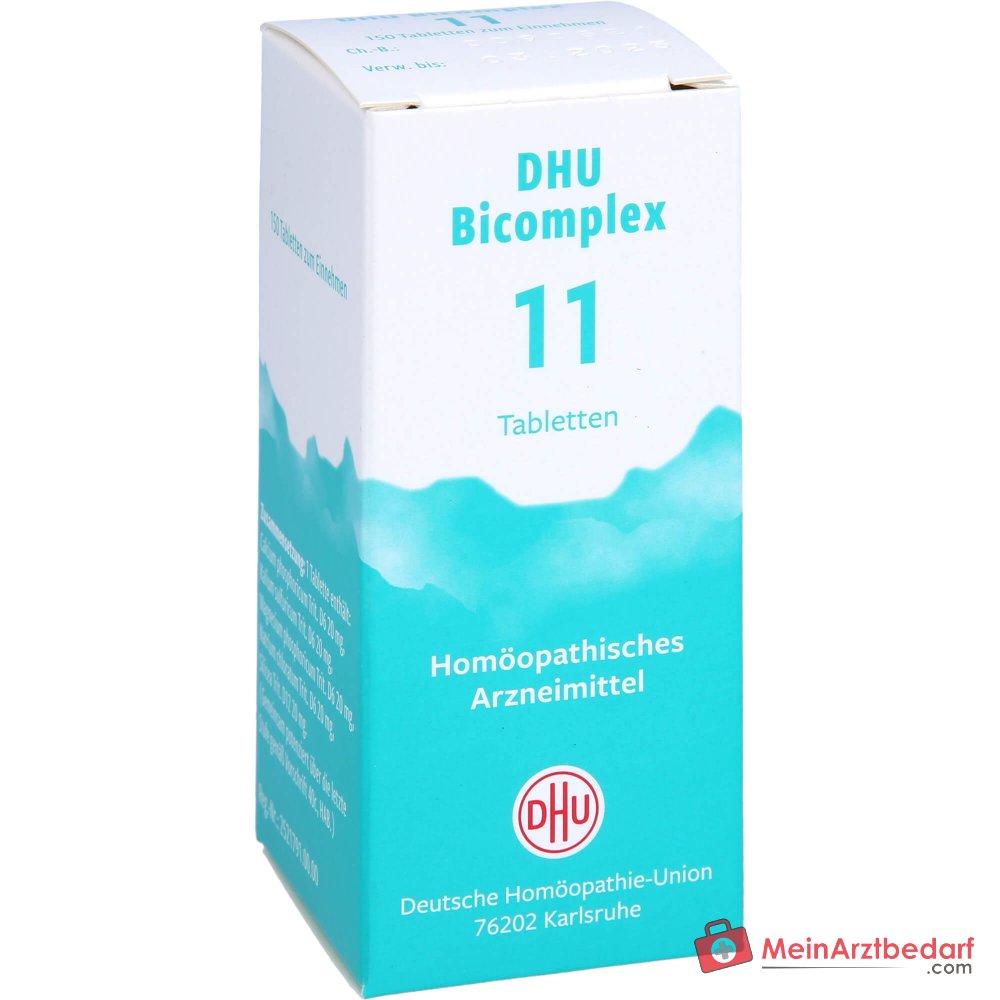 DHU Bicomplex 11 tabletek soli mineralnych D6/D12